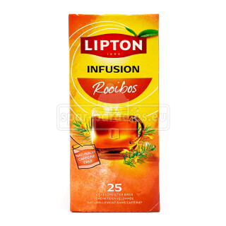 Lipton Infusion Rooibos Kräutertee, 25er Pack x 6