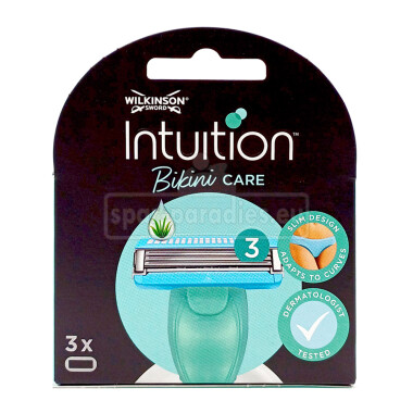 Wilkinson Intuition Bikini Care Rasierklingen, 3er Pack