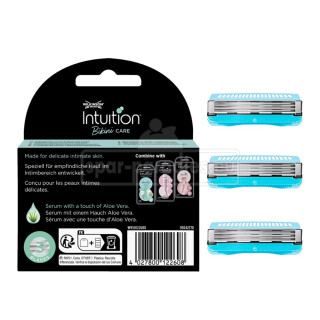 Wilkinson Intuition Bikini Care Rasierklingen, 3er Pack