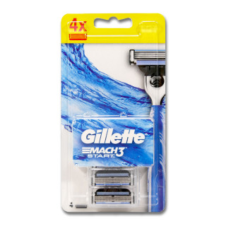 Gillette Mach3 razor blades, pack of 4