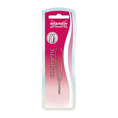 Wilkinson Cosmetic Pinzette gebogen mit Goldspitze