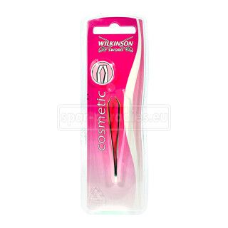 Wilkinson Cosmetic Pinzette gebogen mit Goldspitze
