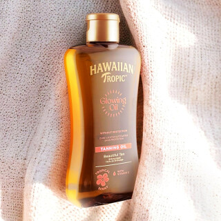 Hawaiian Tropic Glowing Oil Bräunungsöl, 200 ml x 6