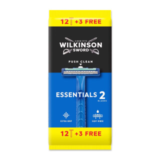 Wilkinson Essentials 2 Einwegrasierer, 15er Pack