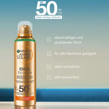 Garnier Ambre Solaire Ideal Bronze Sonnenspray LSF 50+...