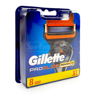 Gillette Fusion5 ProGlide Power razor blades, pack of 8