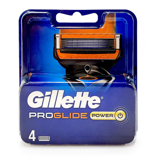 Gillette Fusion5 ProGlide Power Rasierklingen, 4er Pack