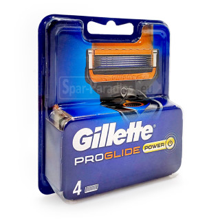 Gillette Fusion 5 ProGlide Power razor blades, pack of 4