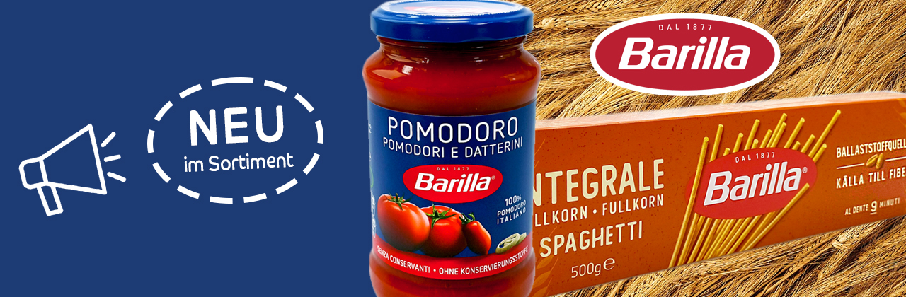 NEW in our shop: Barilla Pasta & Sauces