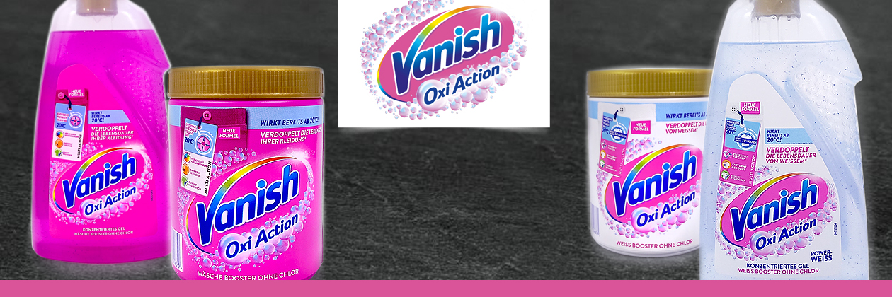 Vanish Oxi Action Wäsche Booster zum Top Preis