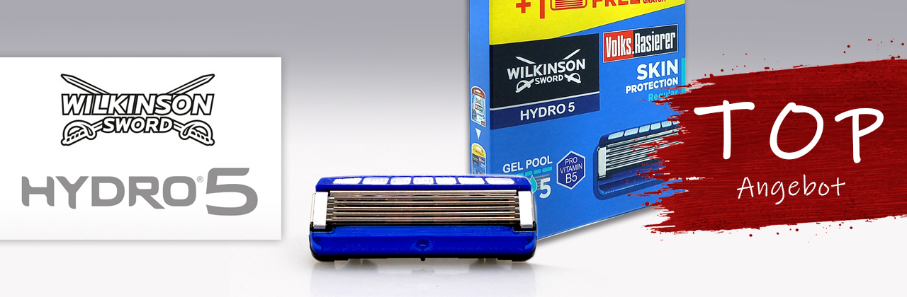 Wilkinson HYDRO 5 Rasierklingen zum Top Preis