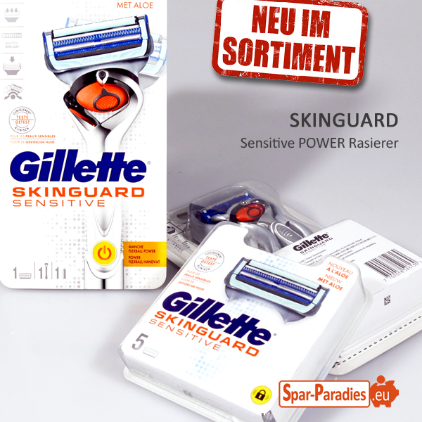 Gillette Skinguard Rasierer und Klingen